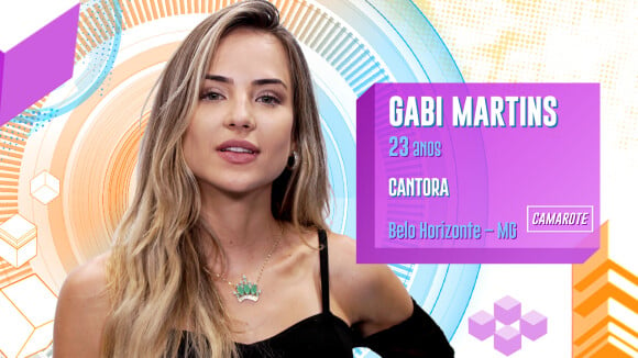 Gabi Martins participou do 'BBB 20'