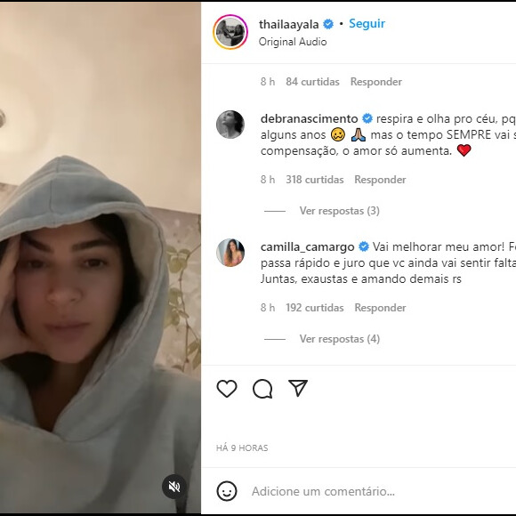 Vídeo de Thaila Ayala ganhou o apoio de várias famosas que também são mães