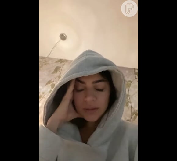 Thaila Ayala publicou um vídeo nas redes sociais falando sobre o cansaço diário que sente