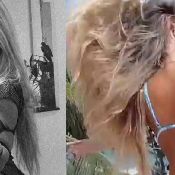 Yasmin Brunet: tatuagem íntima no bumbum