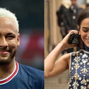 Neymar foi visto abraçadinho com Bruna Marquezine? Foi isso que o jornal britânico Daily Mail divulgou nesta quinta-feira (09)