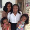 Glória Maria mora no Rio de Janeiro com as filhas e a mãe