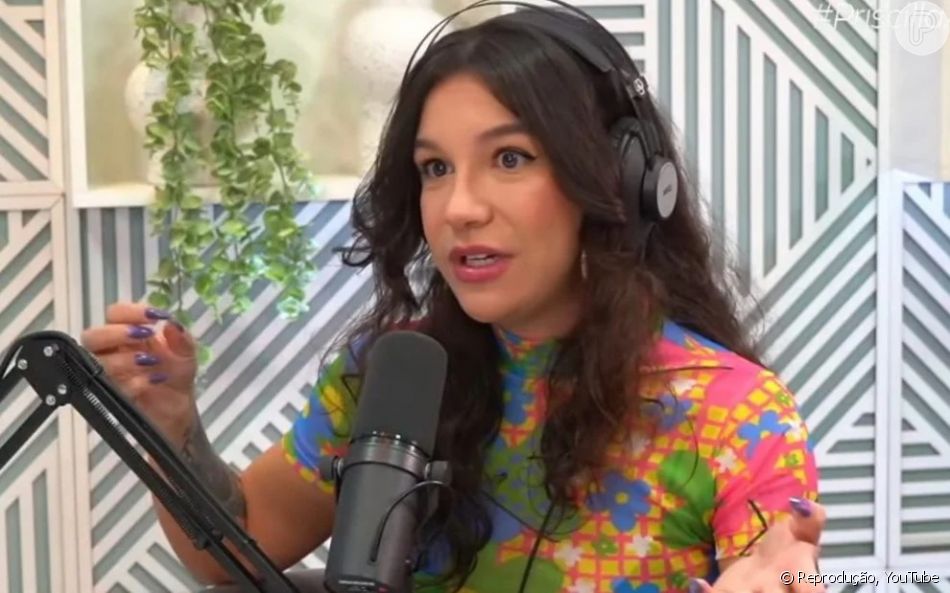 Cantora foi convidada do PocCast, comandado por Lucas Guedes e Rafa Uccman
