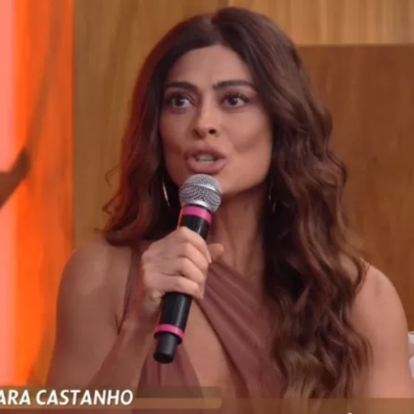 No 'Encontro', Juliana Paes demonsta apoio a Klara Castanho