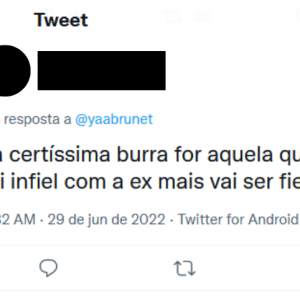 Yasmin Brunet ganhou o apoio de muitas seguidoras