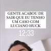 Gkay e Luciano Huck: perfil de fofoca no Instagram afirmou que a humorista e o apresentador teriam ficado recentemente