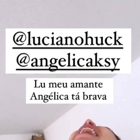 Gkay veio a público desmentir a informação e caiu na gargalhada com a 'criatividade' da notícia falsa envolvendo Luciano Huck