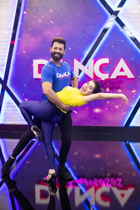 Gkay participou da mais recente temporada da 'Dança dos Famosos' no 'Domingão com Huck'