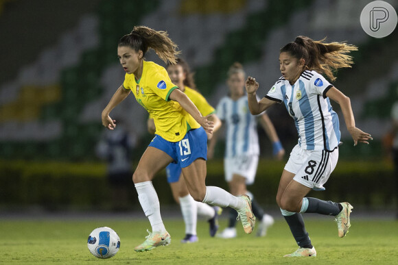 Copa América Feminina 2022: na primeira partida, a Seleção venceu a Argentina por 4x0