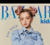 Eva Huck estampa a nova edição da Bazaar Kids