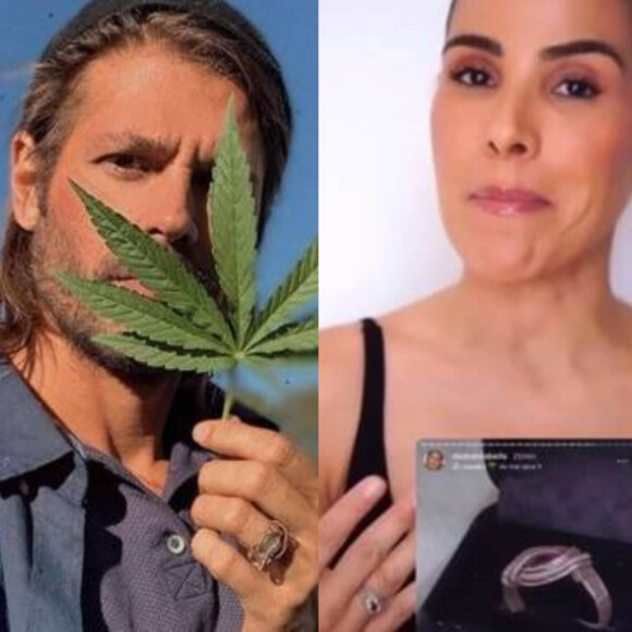 Dado Dolabella presenteou Wanessa Camargo com anel feito de prata e pedra turmalina