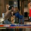 Mouhamed Harfouch beijou pela primeira vez na TV em uma cena cômica com Daniele Valente em 'Pé na Jaca', de 2006