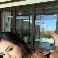 Bruna Biancardi coloca bumbum para jogo em foto e Neymar é lembrado: 'Perdeu'