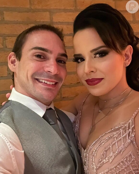 Arthur Zanetti e a lutadora de jiu-jitsu Jéssica Coutinho se casaram em novembro de 2018