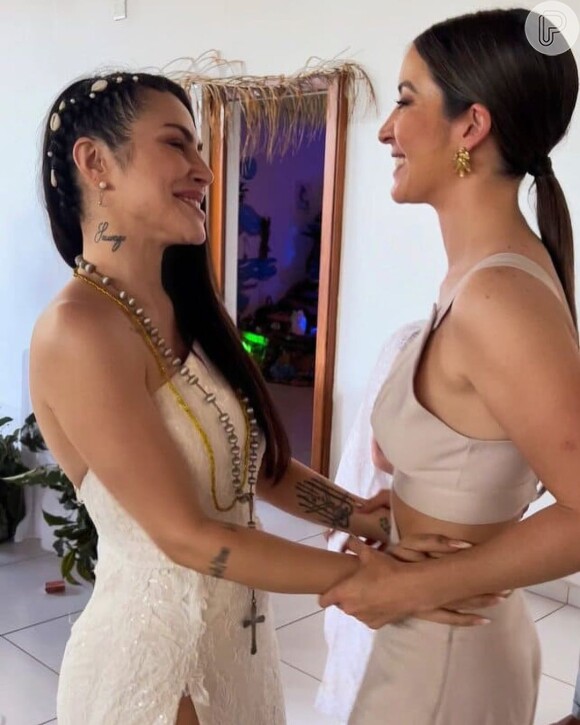 Casamento no candomblé de Cleo aconteceu em julho