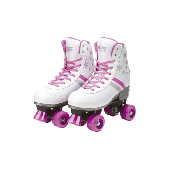 Quem ama rosa vai adorar esse patins de Quatro Rodas, da Fenix, disponível na Amazon