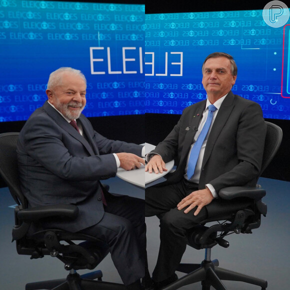 O debate da TV Bandeirantes colocou frente a frente Lula e Bolsonaro, candidatos com o maior número de intenções de votos