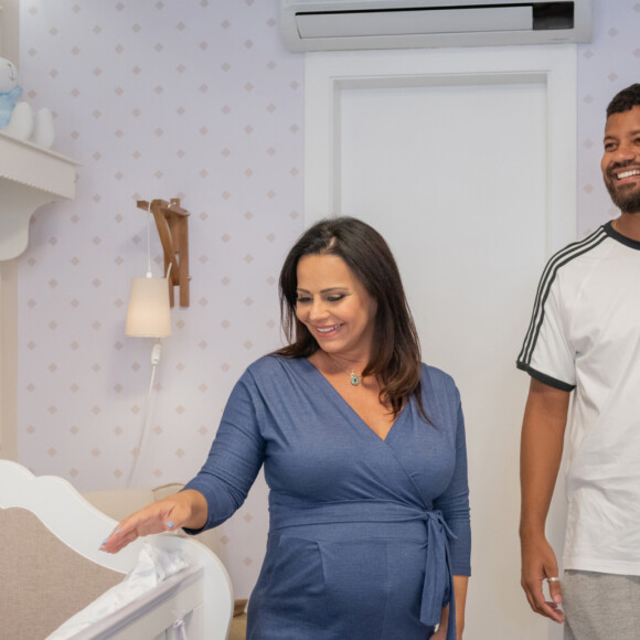 Quarto do filho de Viviane Araujo: 'Eu olhava meu quarto antes e não imaginava que ela iria ficar assim'
