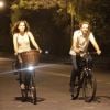 Camila Pitanga e Sergio Siviero já foram fotografados andando juntos de bicicleta