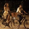 Camila Pitanga e Sergio Siviero já foram fotografados andando de bicicleta juntos