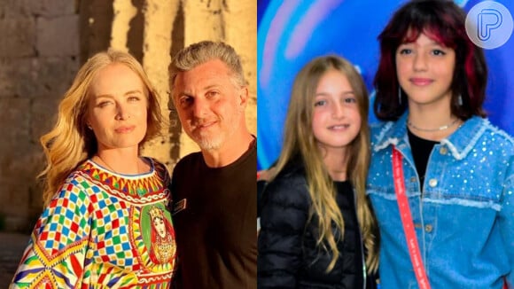 Eva, filha de Angélica e Luciano Huck, foi ao Rock in Rio neste domingo, 4 de setembro de 2022, com Helena, filha de Rodrigo Faro e Vera Viel