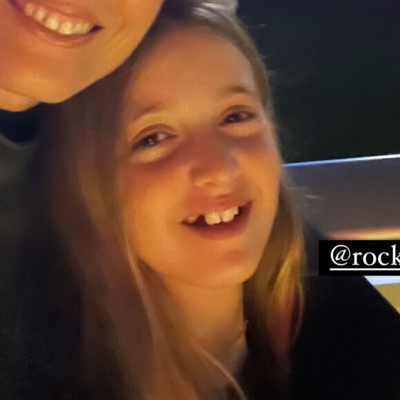 Angélica também marcou presença no Rock in Rio com a filha caçula