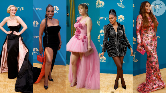 Barbiecore, volume e muito brilho: o que dominou os looks de famosas internacionais no Emmy 2022?