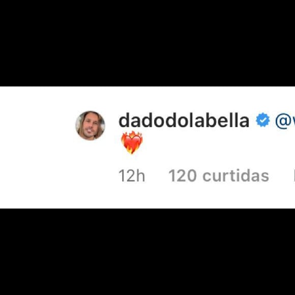 Dado Dolabella respondeu Wanessa Camargo com uma série de emojis românticos