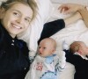 Isabella Scherer deu à luz aos gêmeos Mel e Bento recentemente