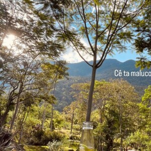 Fernanda Souza exibiu uma série de 'momentos relax' nas redes sociais