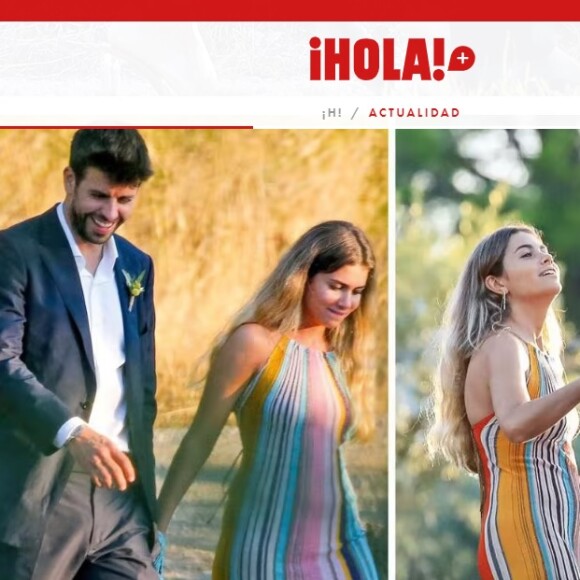 Já Gerard Piqué circula por aí com a estudante Clara Chía, apontada como pivô do fim do casamento