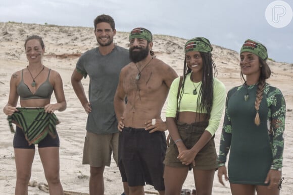 André Martinelli fez parte do grupo com Kaysar, Gleici, Carol Peixinho e Jéssica em no Limite