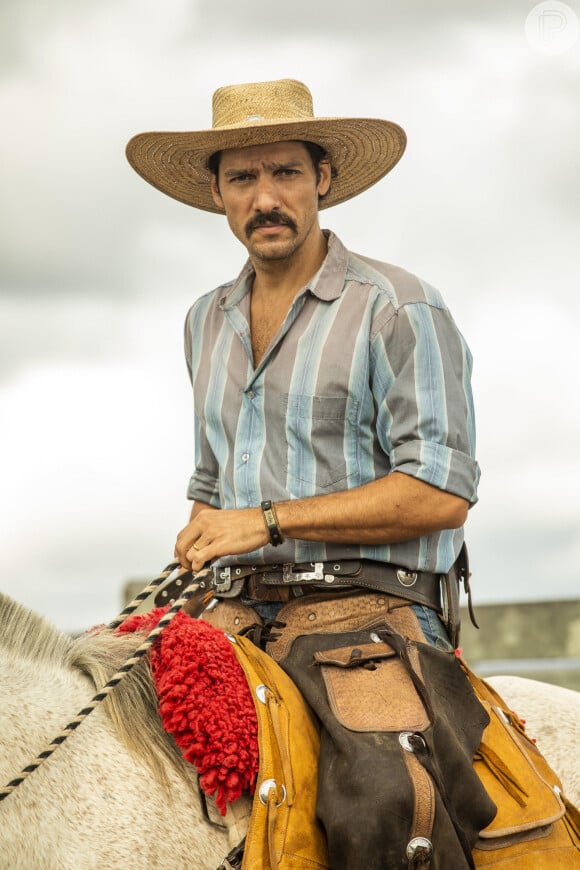 Guito estreou na TV na novela 'Pantanal' como o peão Tibério