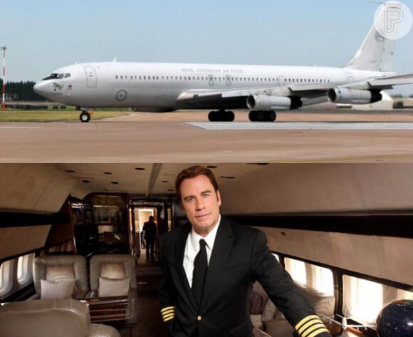 John Travolta é um dono de um Boeing 707 avaliado em cerca de R$ 160 milhões