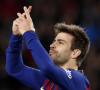 Os jogadores do Barcelona, time de Piqué, devem utilizar uma camisa com referência a Shakira na próxima partida. A informação é do jornalista Moisés Llorens, da ESPN