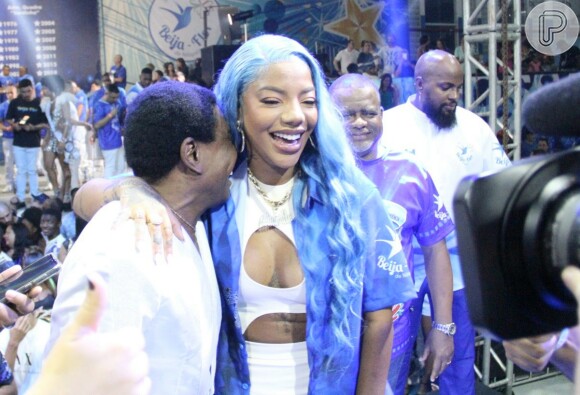 Ludmilla foi anunciada por Neguinho da Beija-flor