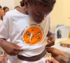 Giovanna Ewbank mostrou batismo de Títi na capoeira