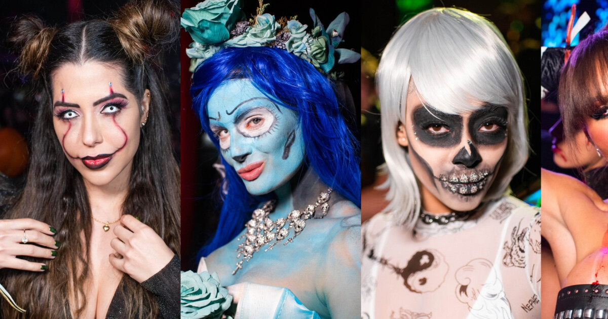 As melhores fantasias coletivas no Halloween dos famosos