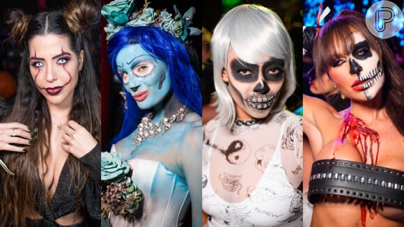 Fantasias de Halloween: famosas assustam em looks para festa temática Ausländer Halloween Party