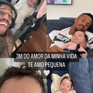 Mesmo concordando, Éder Militão está abalado com a distância da filha