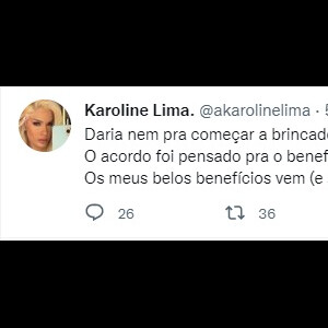 Valor de pensão de Cecília não daria para Karoline Lima fazer o cabelo