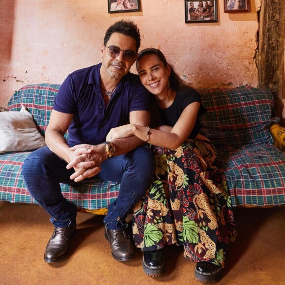 Pai de Wanessa, Zezé Di Camargo garantiu que não tem desentendimentos com o atual genro