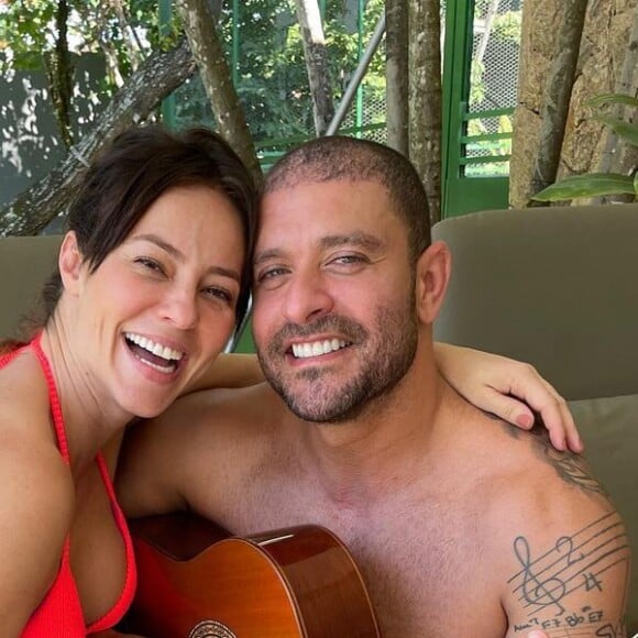 Paolla Oliveira e Diogo Nogueira foram alvos de rumores de término porque estavam postando poucas fotos juntos nas redes sociais