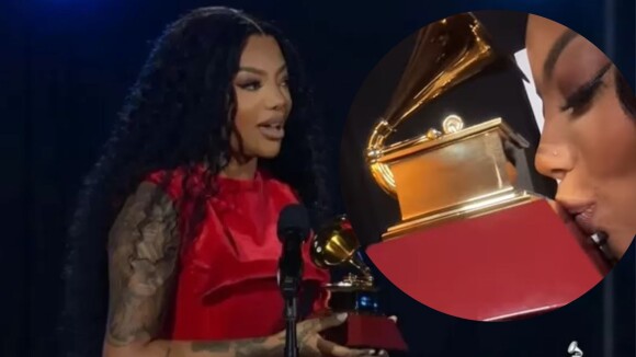Ludmilla ganha Grammy Latino com 'Numanice 2', faz discurso emocionante e web vai à loucura