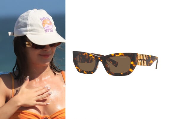 Óculos de sol usado por Jade Picon é Miu Miu: ele sai por cerca de R$ 2.5 mil