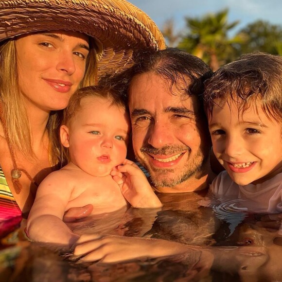 Rafa Brites é casada com Felipe Andreoli, com quem tem dois filhos