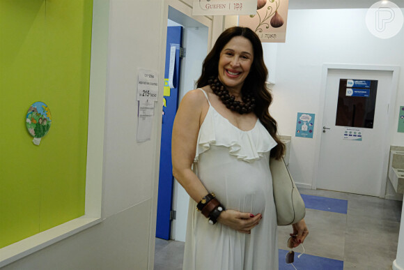 Claudia Raia está atravessando a 25ª semana de gravidez