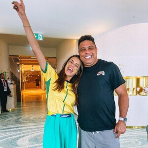 Ronaldo deu ingressos para ex-BBB acompanhar os jogos do Brasil