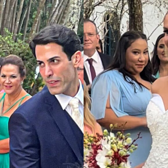 Bárbara Evans se casou com Gustavo Theodoro em fazenda no interior de São Paulo