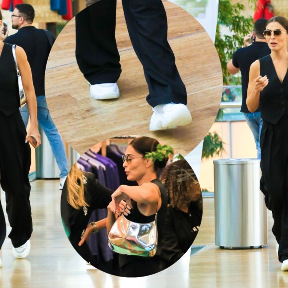 Esse look preto de Juliana Paes 'dá aula' de como usar a cor em dias quentes e te contamos o porquê!